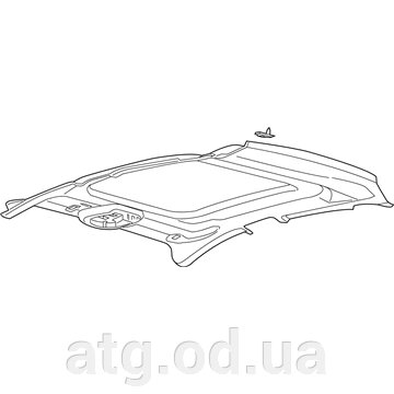 Обшивка стелі Lincoln MKZ 10-12 оригінал  FP5Z-5451916-CA від компанії ATG-Parts - запчастини кузова та оптика - фото 1