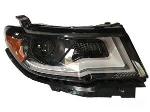 Фара галоген Led дхв Led поворот Jeep Compass 2017-2020 55112707AE, 55112706AF права