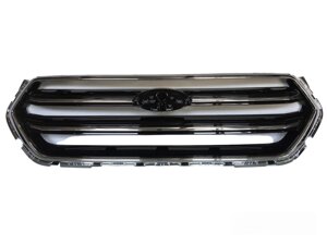 Решітка радіатора grill Ford Escape MK3 17-19 чорна (обод і смужка хром) нова GJ5Z-8200-AA