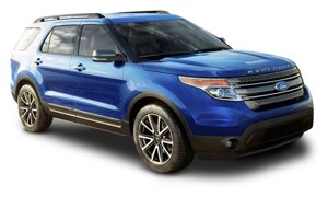 Напрямна скла двері задня права передня Ford Explorer 11-19 BB5Z-78222A00-A