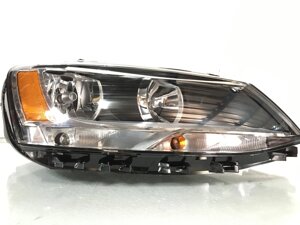 Фара передня права VW Jetta 2011-2018 30941156, 20C561001N, 5C7941006 жовтий куточок