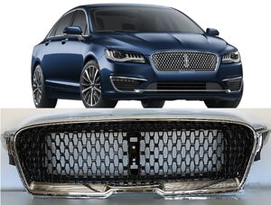 Решітка радіатора grill Lincoln MKZ 2017-2019 чорна HP5Z-8200-CA