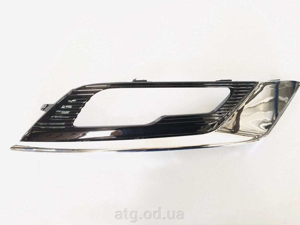 Решітка бампера Ford Fusion 2017-2018 права під птф LED хром HS7319952C, HS7Z-17B814-CA від компанії ATG-Parts - запчастини кузова та оптика - фото 1