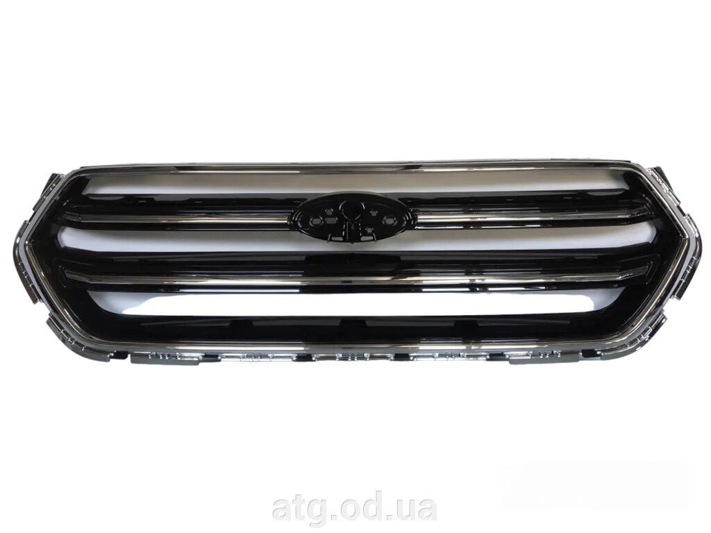 Решітка радіатора grill Ford Escape MK3 17-19 чорна (обод і смужка хром) нова  GJ5Z-8200-AA від компанії ATG-Parts - запчастини кузова та оптика - фото 1