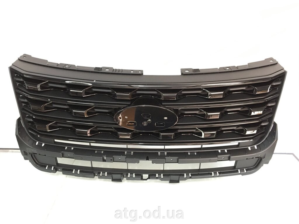 Решітка радіатора grill Ford Explorer 2016-2017 FB5Z8200AB чорна від компанії ATG-Parts - запчастини кузова та оптика - фото 1