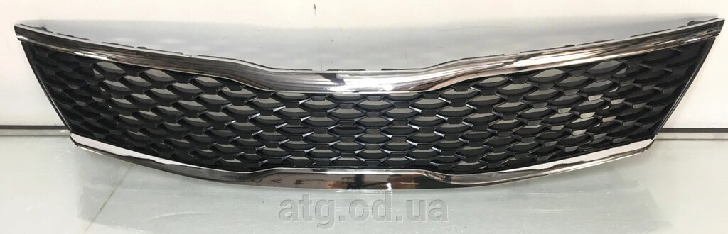 Решітка радіатора grill Kia Optima 2015-2018 1.6Т 86350D4000 сота крупна від компанії ATG-Parts - запчастини кузова та оптика - фото 1