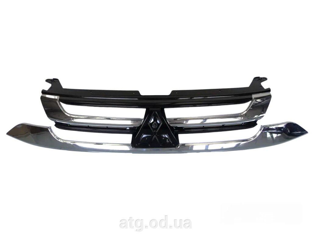 Решітка радіатора grill Mitsubishi Outlander 2016-2018  рест 7450A967 від компанії ATG-Parts - запчастини кузова та оптика - фото 1