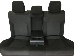 Задній ряд сидінь (2 ряд) (чорна тканина) VW Passat B7 USA 2012-2015 561-885-405-AK-X0B