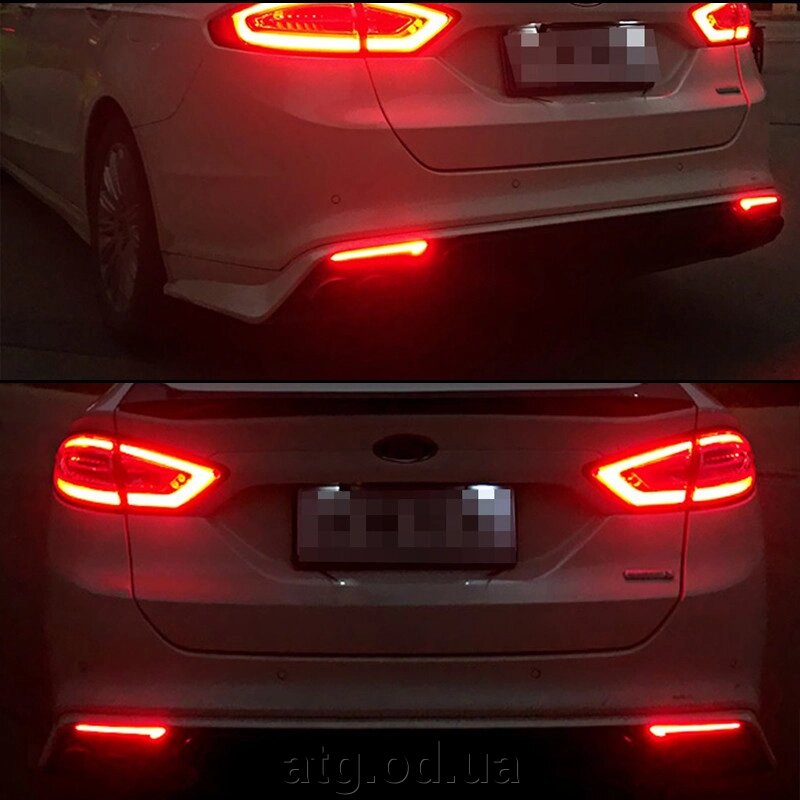 Відбивач катафот актив LED комплект Ford Fusion mk5 2013-2018 червоний DS7Z-13A565-K від компанії ATG-Parts - запчастини кузова та оптика - фото 1