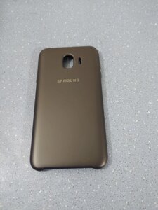 Чехол samsung galaxy J4 2018 (J400) dual layer cover black (EF-PJ400cbegru)