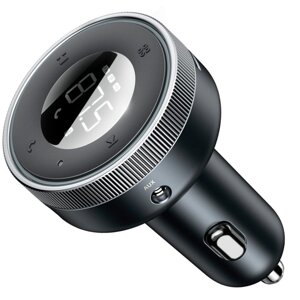 Fm модулятор з Bluetooth Фм трансмітер у прикурювач в машину, автомобільний FM трансміттер Baseus MP3