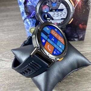 Смарт годинник для військових із дзвінком Smart Watch водонепроникний із залізним ремінцем ударостійкий Kospet T2