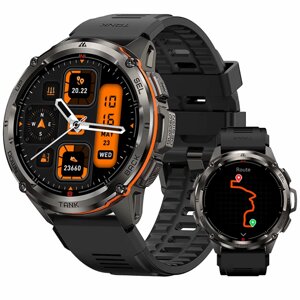 Смарт розумні годинники чоловічі з компасом круглі Smart Watch Kospet Tank T3 ULTRA з дзвінком з Українською мовою