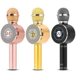 Бездротової Bluetooth караоке-мікрофон Karaoke DM WS668 + чохол
