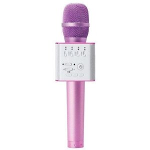 Бездротовий мікрофон-караоке Q7 MS (Рожевий)