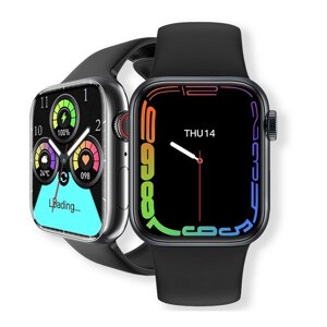 Годинник Smart Watch GS7 Pro Max 45 мм (Чорний)Фітнес годинник із тонометром і пульсоксиметром | Розумний годинник