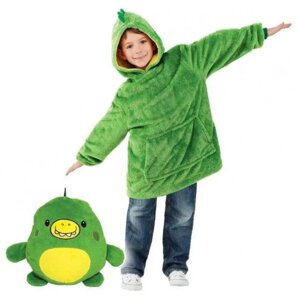 Дитяча толстовка-іграшка Huggle Pets Ultra Plus Hoodie Зелений | Кофта-іграшка | М'яка іграшка-подушка