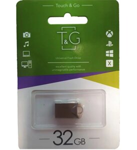 Флеш-накопичувач USB 32GB T&G 106 (метал) Флешка для ПК