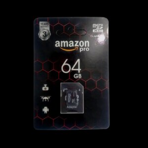 Карта пам'яті micro SDHC 64GB Amazon pro (class 10) (БЕЗ АДАПТЕРА)Мікро СД карта