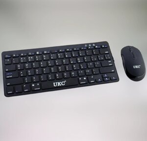 Клавиатура беспроводная и мышка wireless WI 1214 Charge | Набор клавиатура и мышь