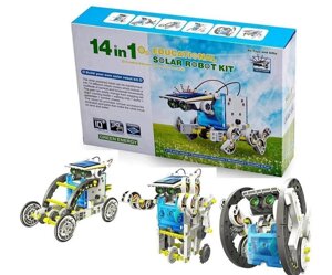 Конструктор робот на сонячних батареях Solar Robot 14 в 1 | Іграшка робот для дитини