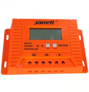Контролер до сонячної панелі Jarrett JAR-PA 40 A ⁇ Контролер для заряду сонячних панелей