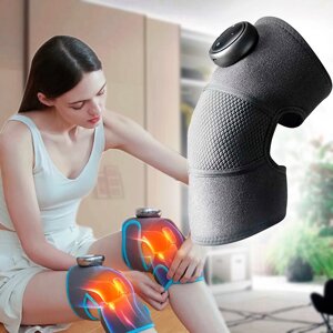 Масажер грілка на коліно/плече/локоть knee pad (W1) Бездротовий масажер на ногу, плече, лікоть