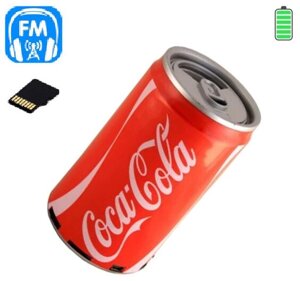 Міні Колонка Coca Cola Fanta Sprite | Портативна Акустика USB FM MP3
