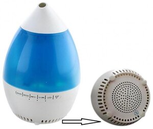 Моб. колонка з зволожувачем повітря SPS Egg JT315 + Air Purifier | Портативна колонка | Нічник LED