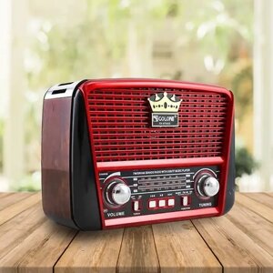 Радіо RX-BT455S Golon FM | ФМ приймач із флешкою | Переносний радіоприймач