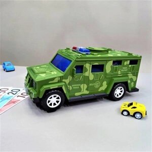 Сейф дитяча Машина військова Hummer YJ388-60 (YJ847) Машина скарбничка-сейф