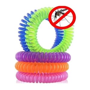Силіконовий браслет-пружина від комарів і комах ⁇ Антимоскітний браслет