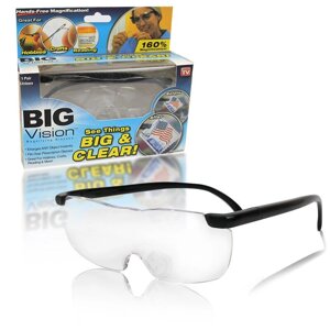 Збільшувальні окуляри - лупа Big Vison BIG & CLEAR | універсальні окуляри для корекції зору