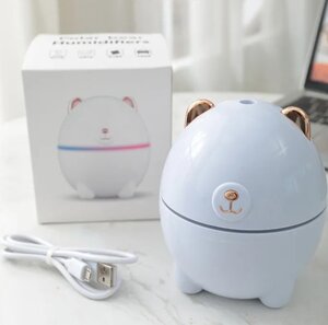 Зволожувач повітря з підсвіткою 2 в 1 Humidifier Polar Bear | Дифузор для дому