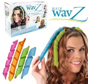 Чарівні бігуді для волосся Hair Wavz | Бігуді для завивки | Спіральні бігуді для волосся