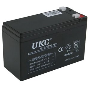 Акумулятор АКУМУЛЯТОР 12V 9A UKC | Акумуляторна батарея 12В | Герметичний акумулятор