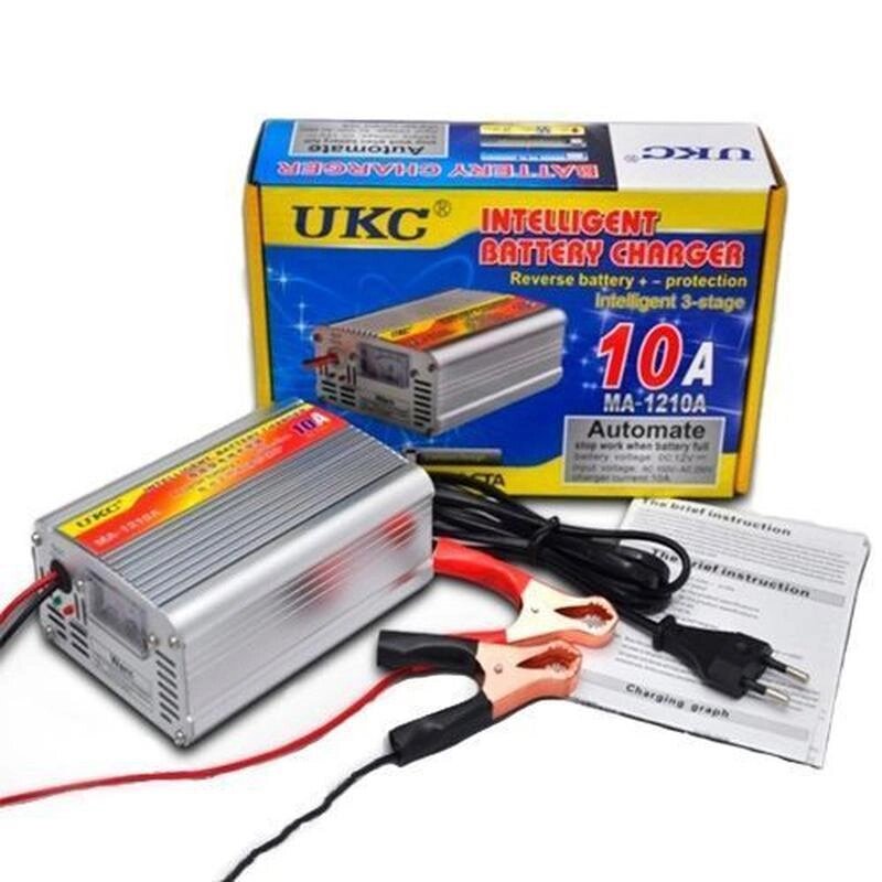 Акум. Заряд. BATTERY CHARGER 5A MA-1210, Автомобільний зарядний пристрій Зарядний для акумулятора від компанії Show Market - фото 1