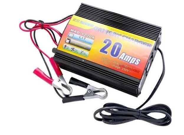 Акумуляторна Зарядка BATTERY CHARGER 20A MA-1220A, Автомобільний зарядний пристрій від компанії Show Market - фото 1