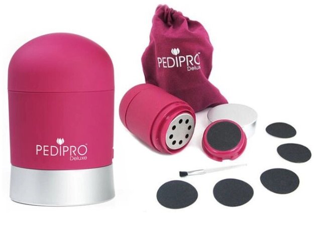 Апарат для педикюру PEDI PRO Deluxe, Шліфування для п'ят, Електропемза для педикюру від компанії Show Market - фото 1