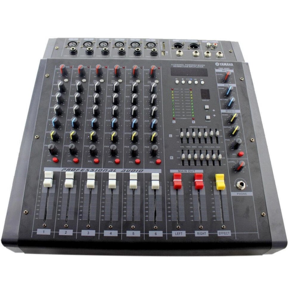 Аудіомікшер Mixer BT 608D, Мікшерний пульт з Bluetooth від компанії Show Market - фото 1