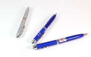 Брелок PEN+LASER ZK 21L | Кулькова ручка | Лазерна указка