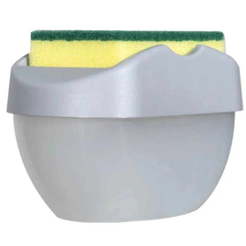 Диспенсер для миючого засобу SOAP PUMP SPONGE CADDY, Дозатор для миючого засобу від компанії Show Market - фото 1