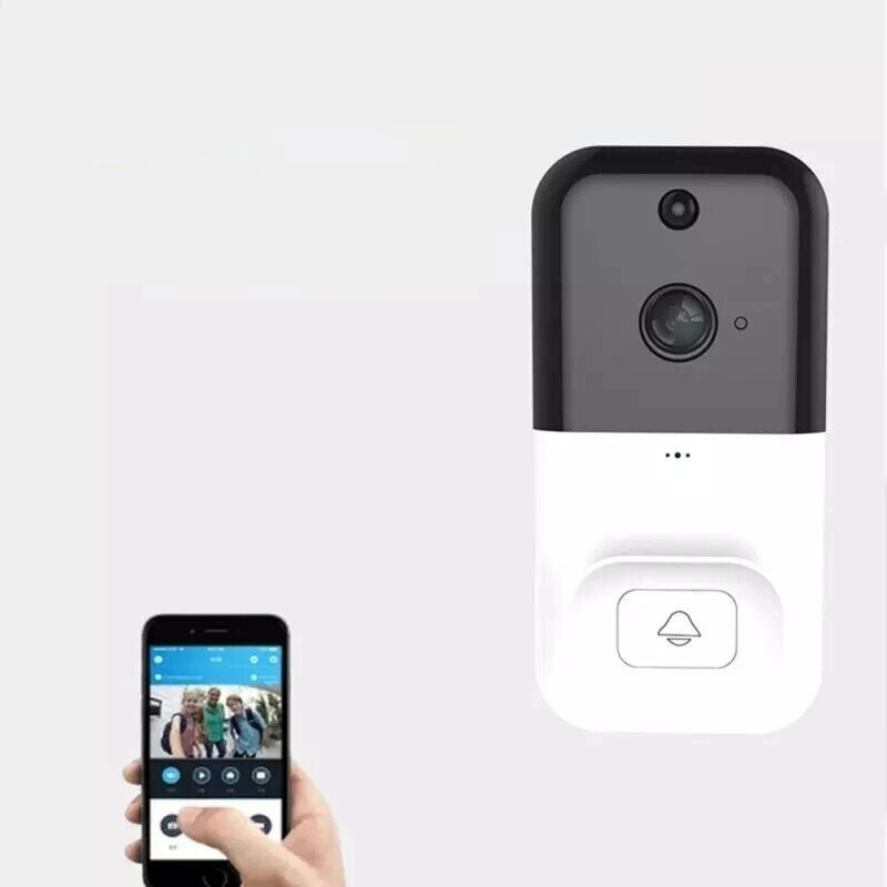 Домофон SMART DOORBELL X5 wifi працює від 3х 18650, Відеодзвінок для квартири, Розумний дверний замок від компанії Show Market - фото 1