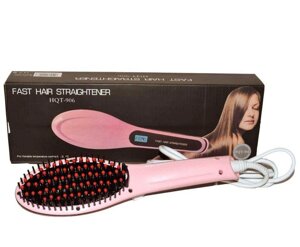 Електрична гребінець випрямляч для волосся Fast Hair Straightener, Вирівнювач