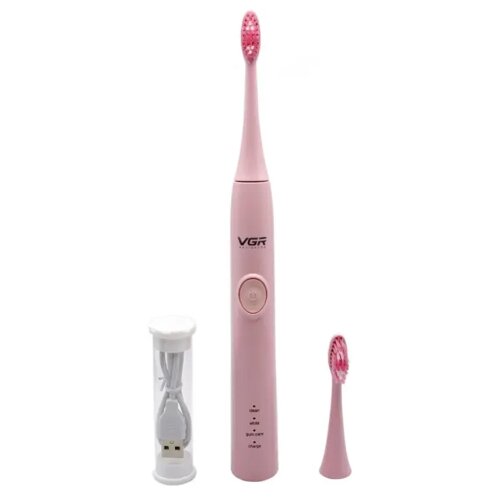 Електрична зубна щітка / Electronic Massage Toothbrush VGR V-806, Зубна щітка на акумуляторі