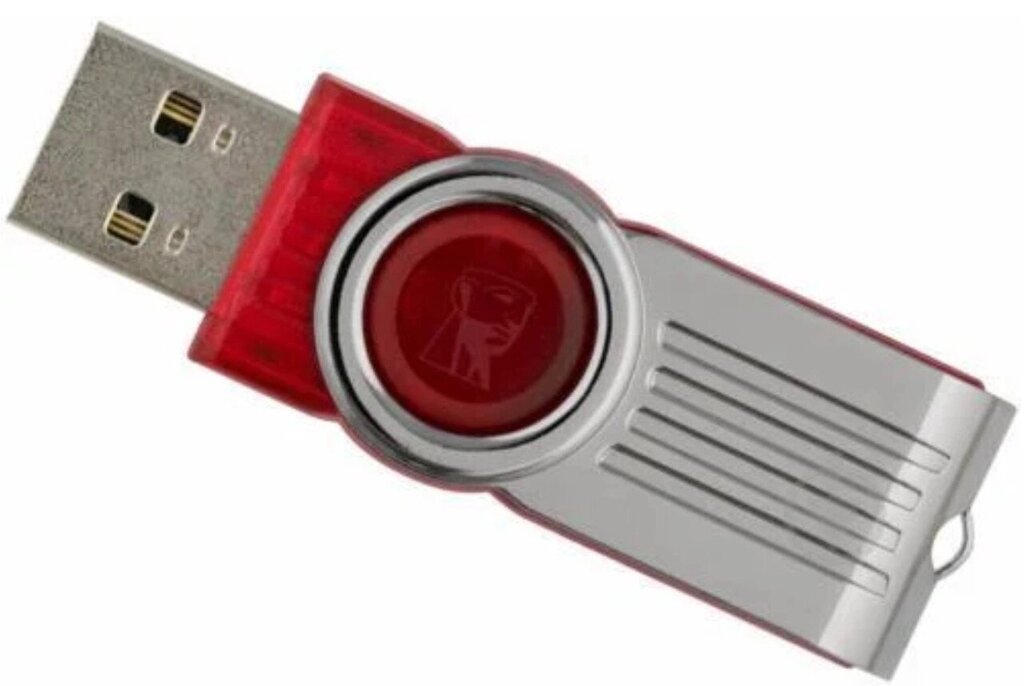 Флеш-накопичувач USB 16Gb Kingston DT101 Червоний, Флешка для ПК від компанії Show Market - фото 1