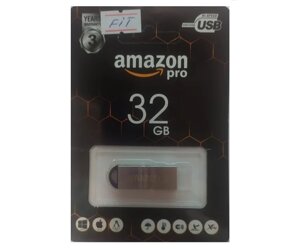 Флеш-накопичувач USB 32Gb Amazon mini pro FIT | Юсб флешка