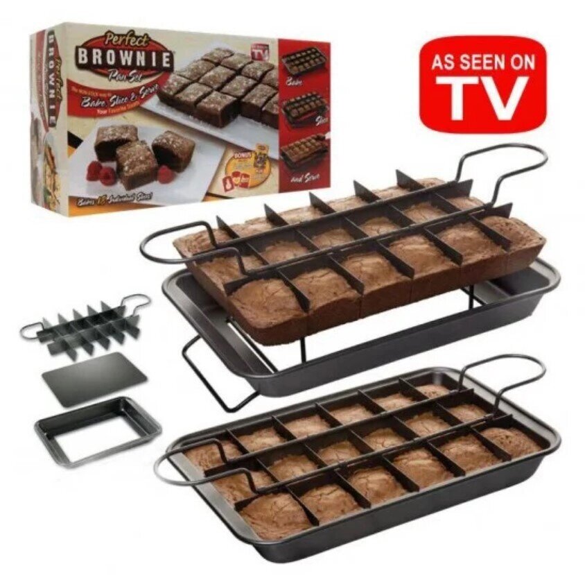 Форма для випічки Perfect Brownie, Форма для брауні, Форма для запікання від компанії Show Market - фото 1