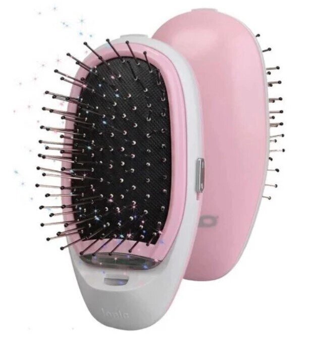 Гребінець з функцією іонізації Ionic Electric Hairbrush, Щітка для волосся з іонізацією від компанії Show Market - фото 1