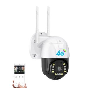 IP-камера вулична GSM 3 МП OEMG C15X-H-4G V380 Pro | Зовнішня поворотна камера спостереження